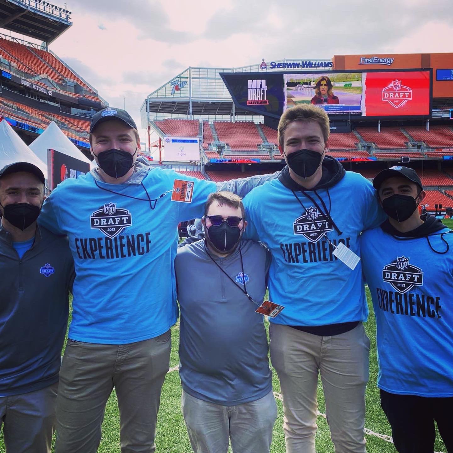 Sport Business Students Get Unique Volunteer Experience at NFL Draft