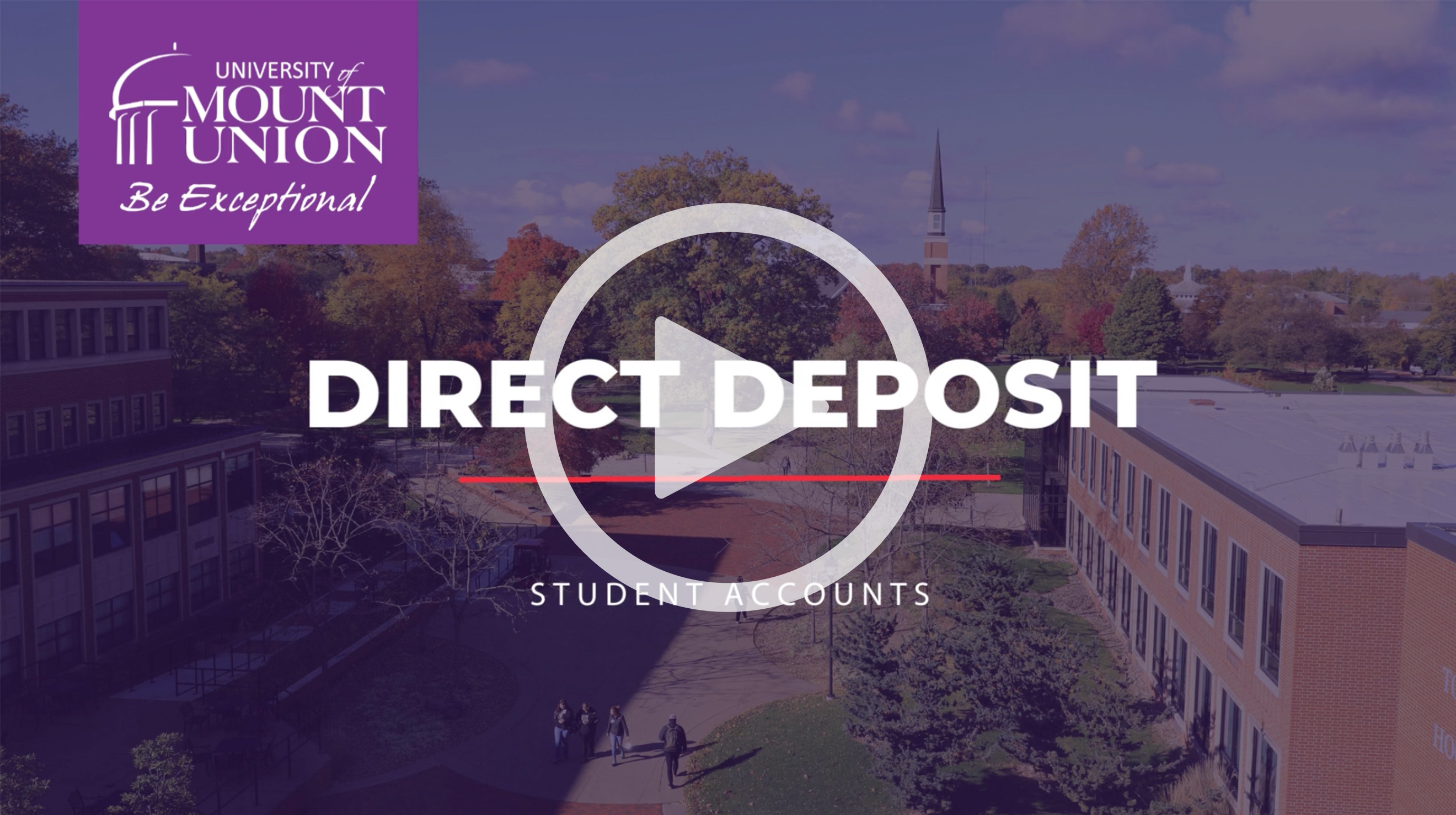 Adding Direct Deposit video
