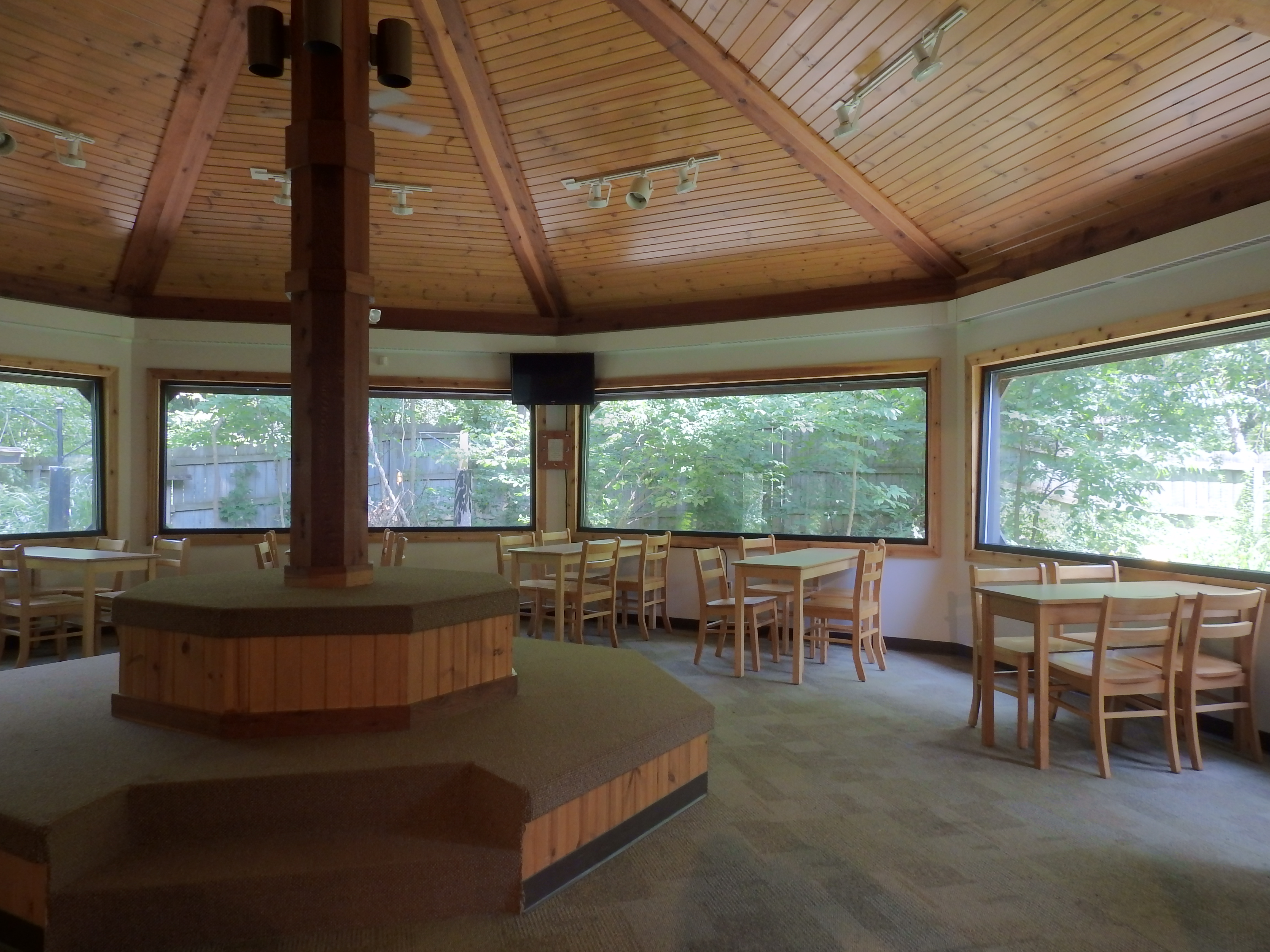 Bird Observatory at the Huston-Brumbaugh Nature Center