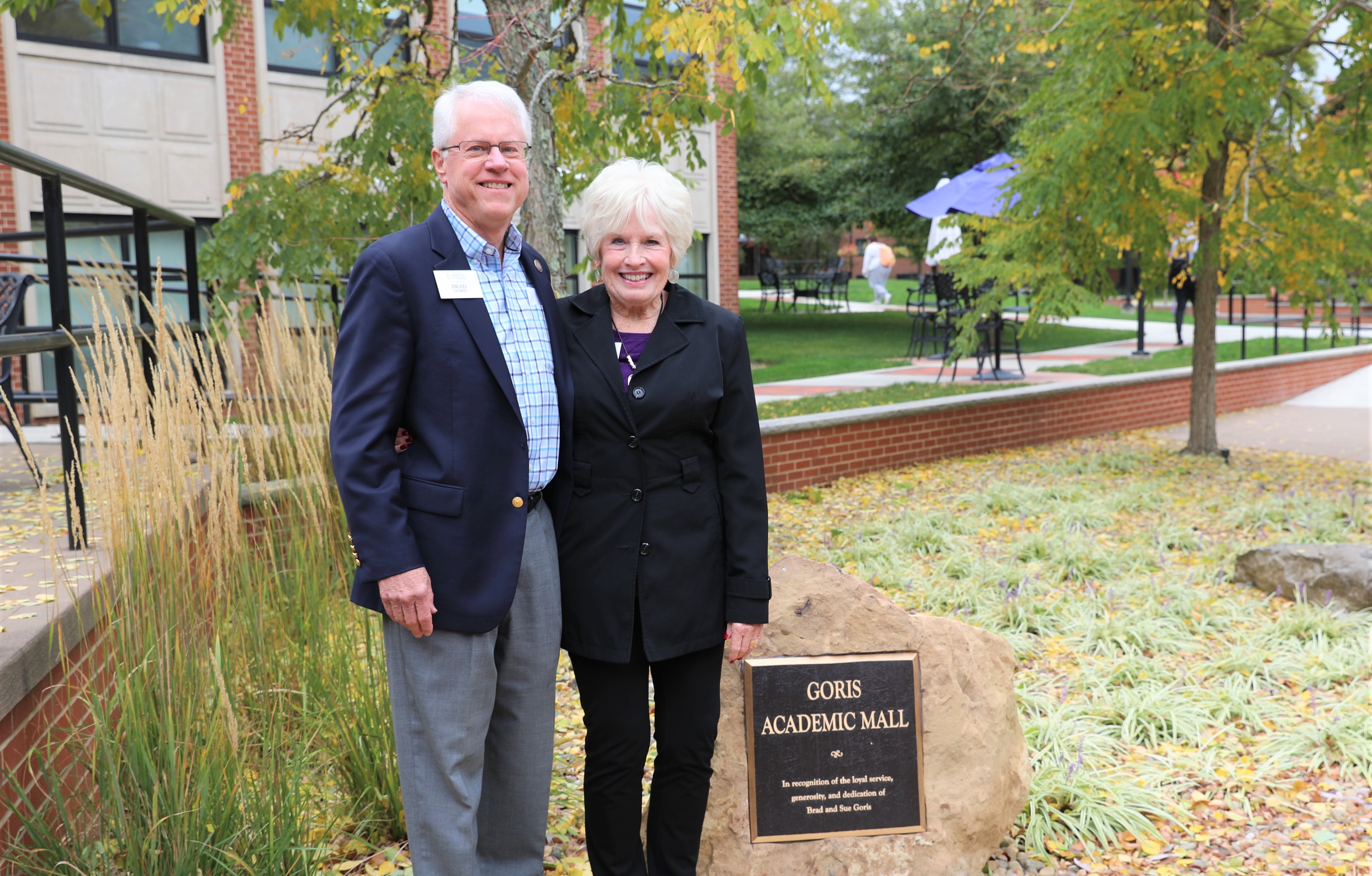 Alliance Leaders Brad and Sue Goris Honored at Mount Union