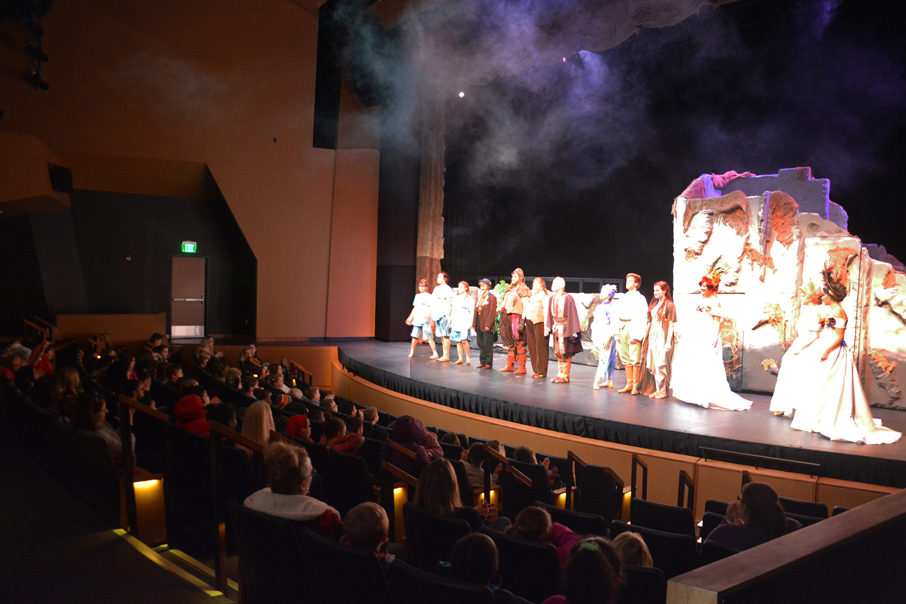 Alliance Area Third Graders Get Private Showing of Prospero's Magic Island