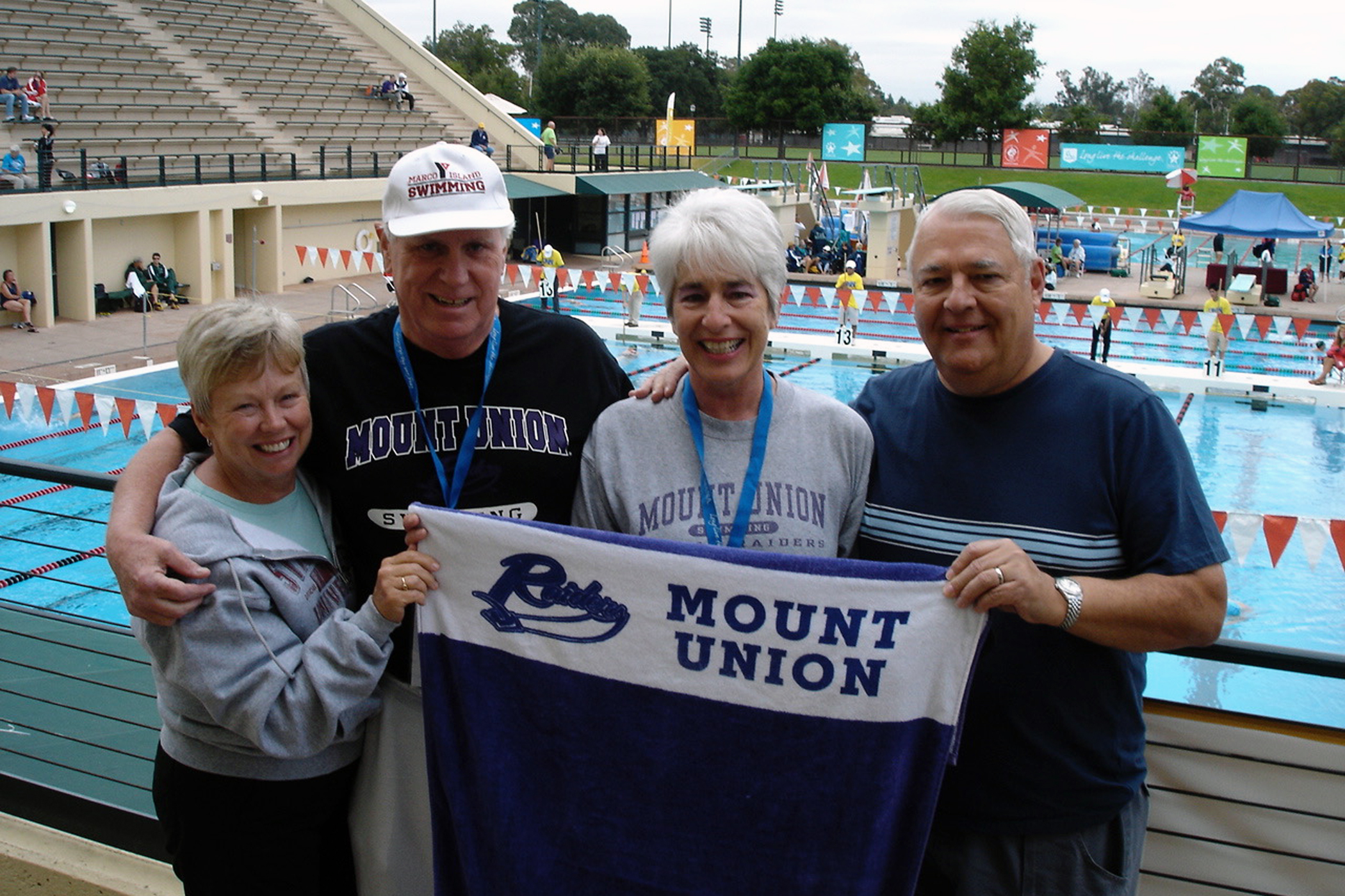 Alumni Spotlight: Sparked at Mount, Senior Swimmer Still Aglow