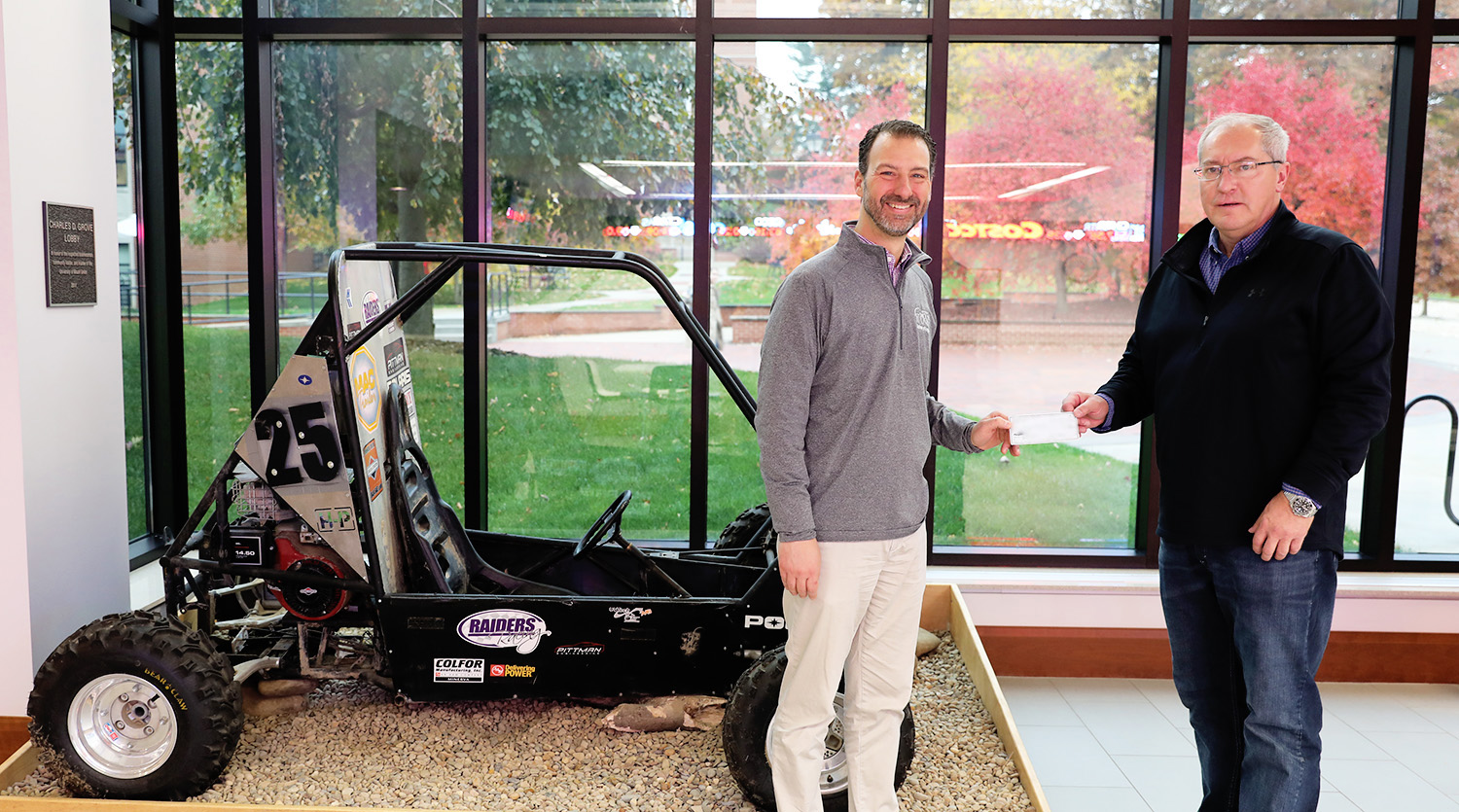 Pittman Gives $10,000 Gift to Support Mount Union Engineering